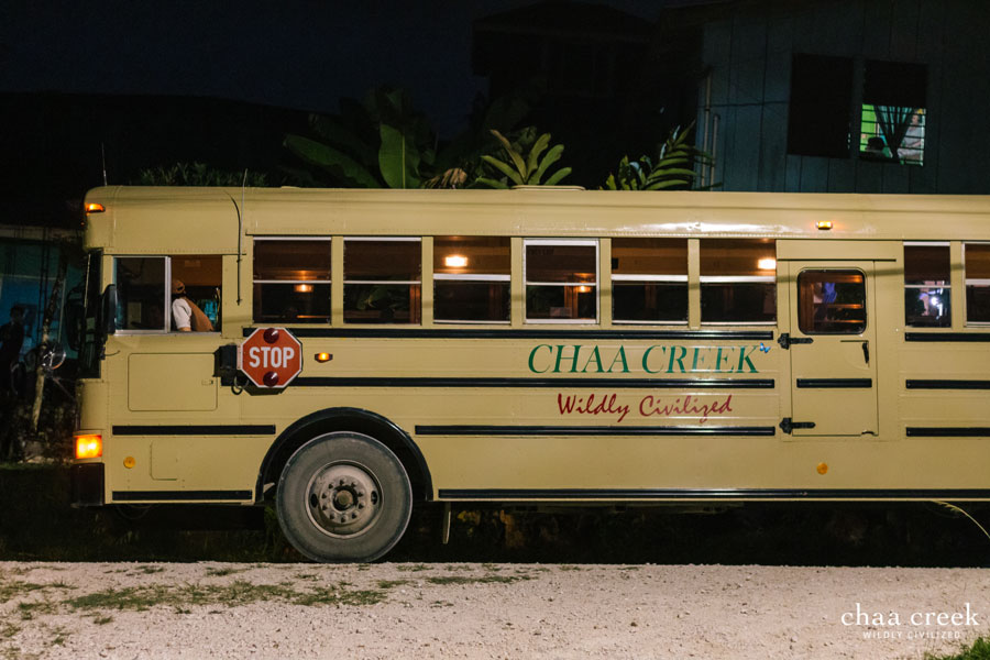 belize christmas caroling 2018 bus transportation