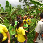 Team Blue Monkeys  learning about growing pitaya