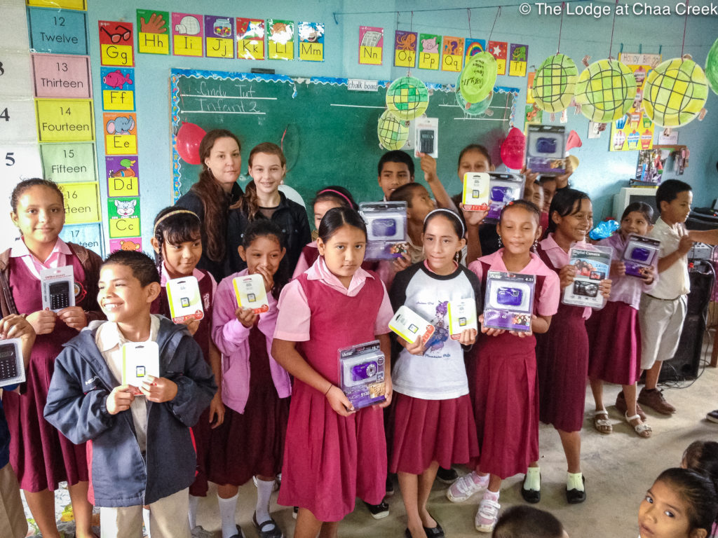 Early Christmas joyfulness for Christo Rey RC School in Belize