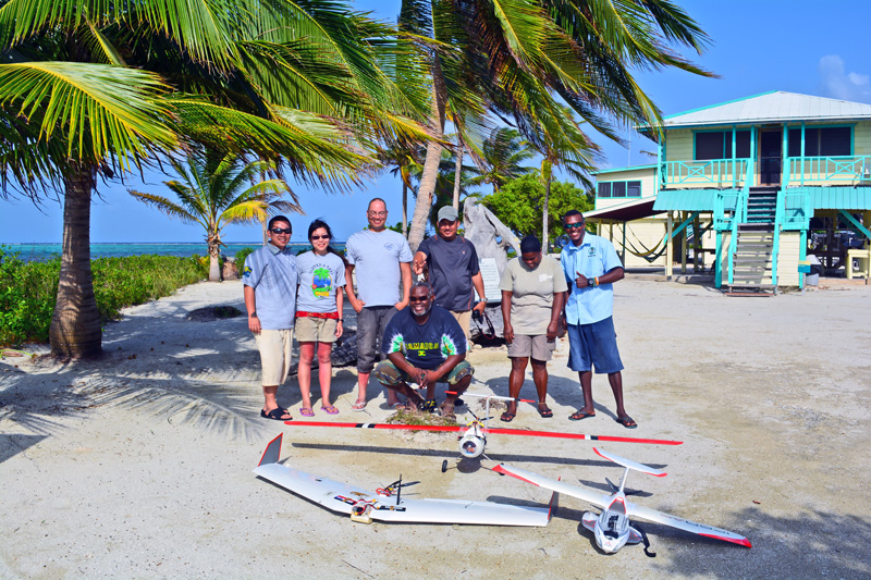 Supporting enforcement of marine protected areas in Glover’s Reef, Belize. 