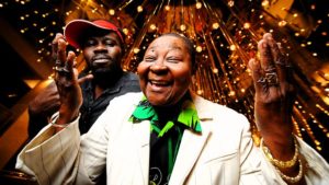 The Calypso queen Calypso Rose screening in Belize!
