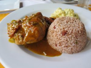 Stew-chicken-rice-beans