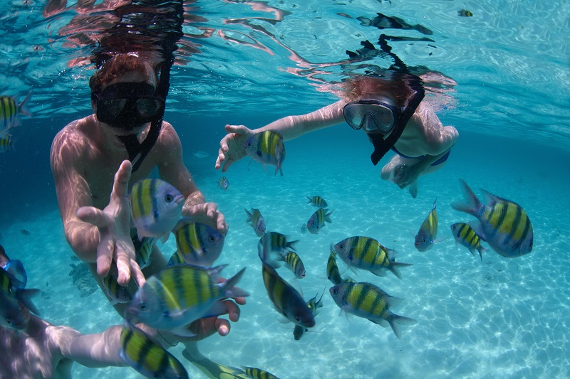 belize-kids-snorkeling