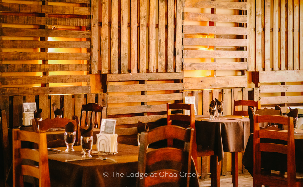 erva's restaurant san ignacio belize interior