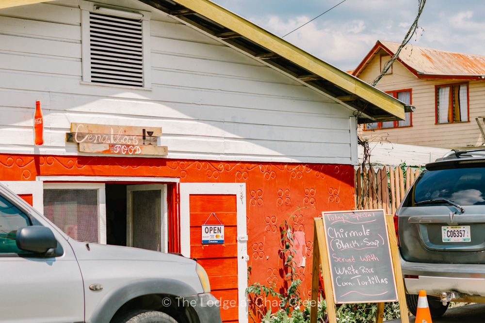 exterior photo of cenaidas belizean food restaurant