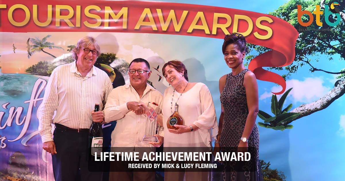 Mick & Lucy Fleming Receiving Lifetime Achievement Award by BTB