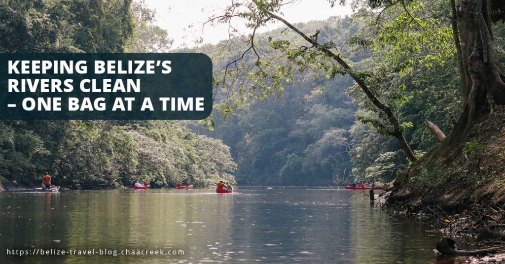 chaa creek belize river cleanup may 2018 header