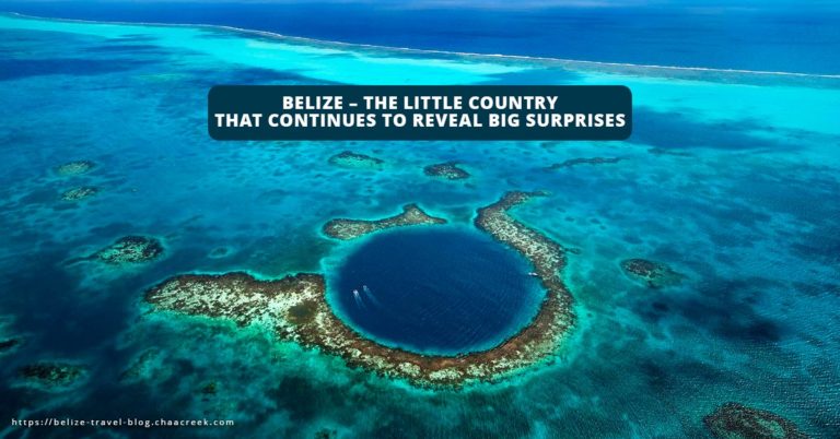 belize Richard Branson blue hole little country big surprises