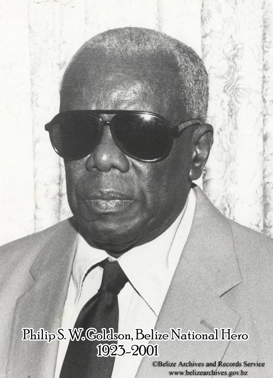 Philip goldson Belizean hero independence