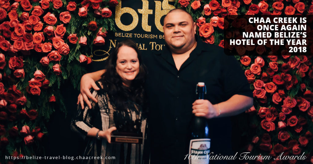 belize hotel of the year 2018 awarded to Chaa Creek Resort