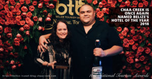 belize hotel of the year 2018 awarded to Chaa Creek Resort