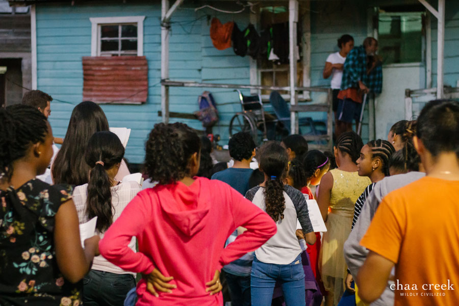 belize Christmas caroling 2018 visiting the sick