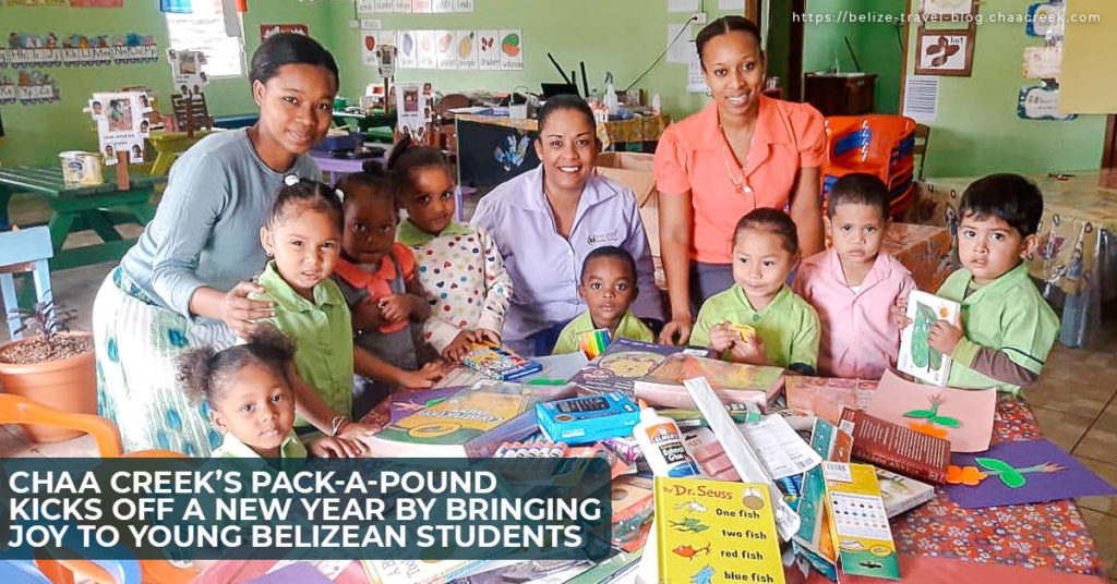 Chaa creek pack a pound Belize sustainable tourism January 2019