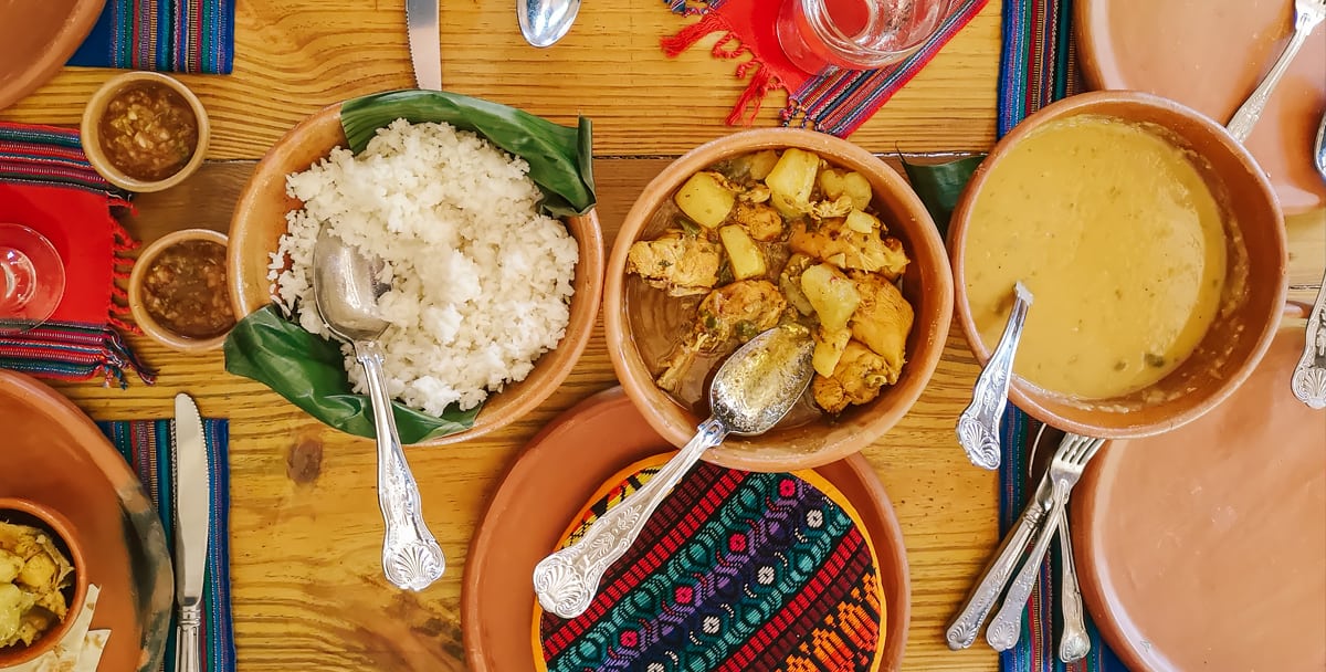 chaa creek open hearth belize cooking east indian dish