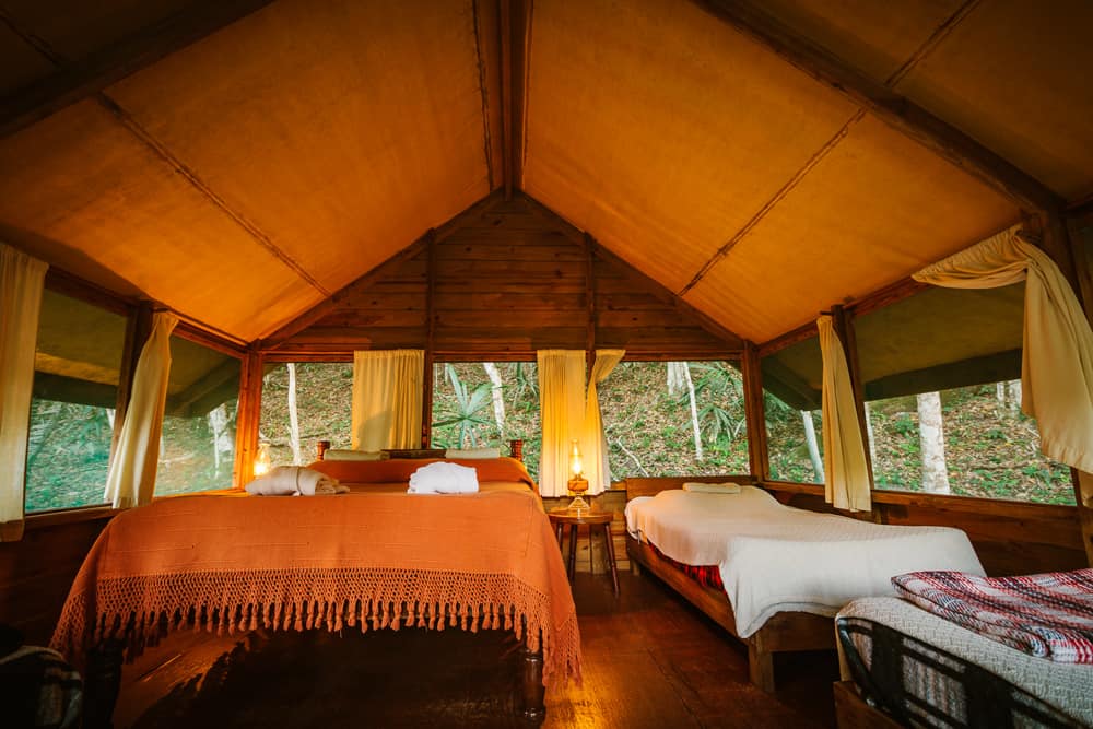 macal river camp casitas interior at chaa creek