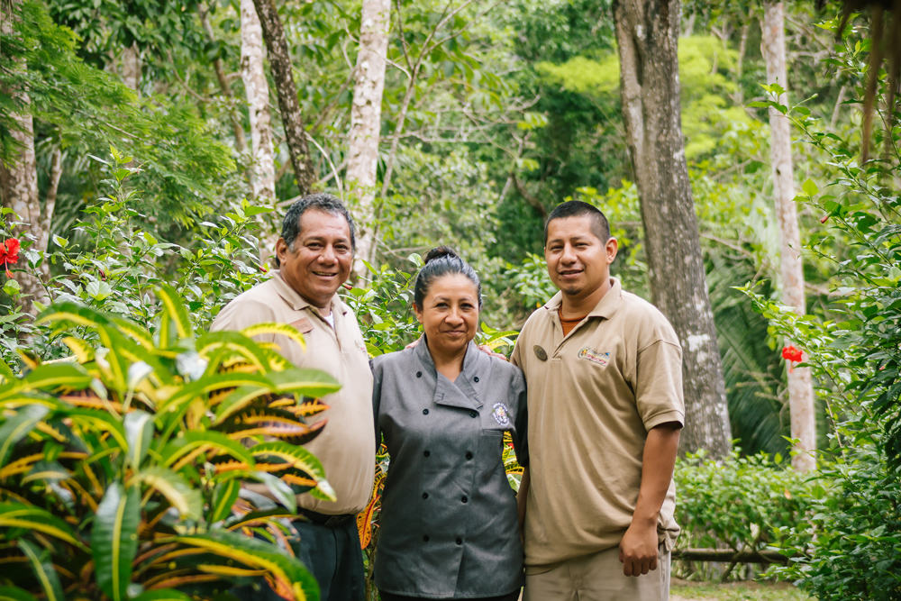 macal river camp managers at chaa creek