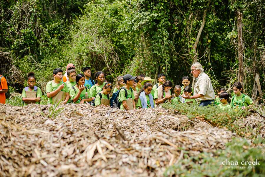 eco kids summer camp 2019 day 5 explaining composting