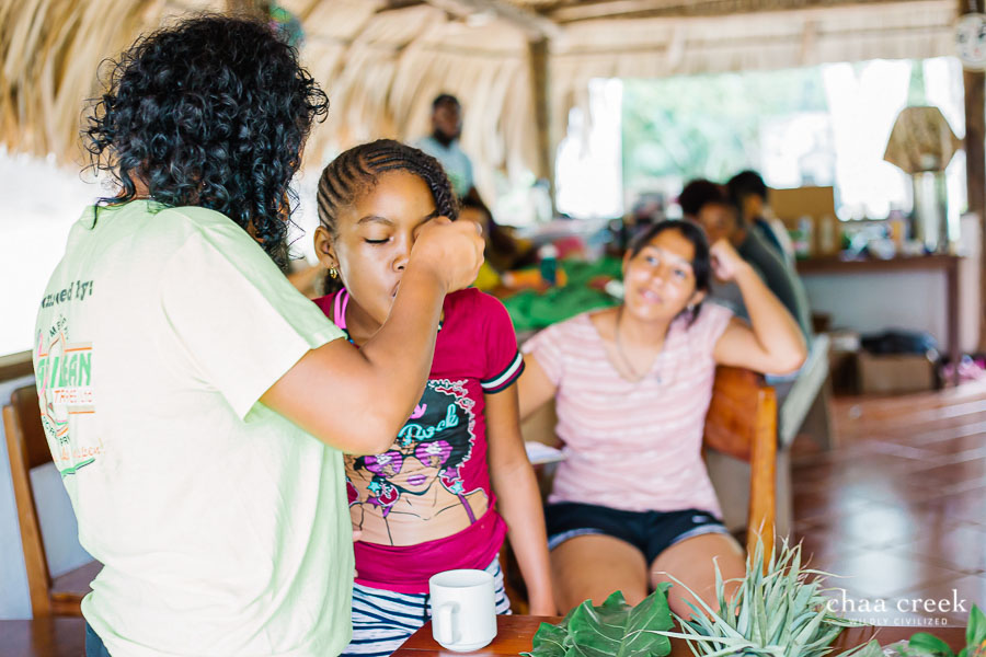 eco kids summer camp 2019 day 4 tasting maya tea