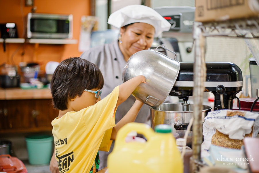 eco kids summer camp 2019 day 6 levi baking