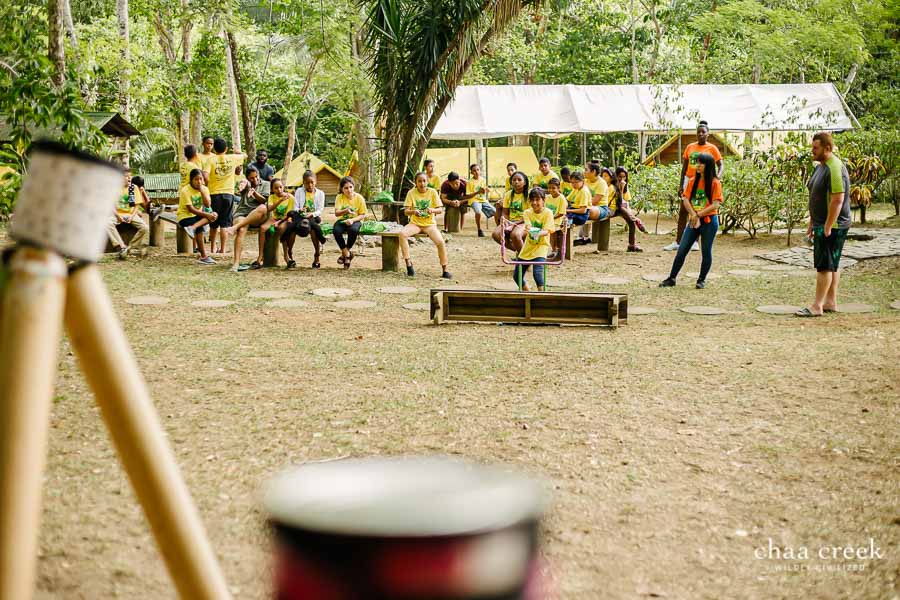 eco kids summer camp day 6 playing games distance