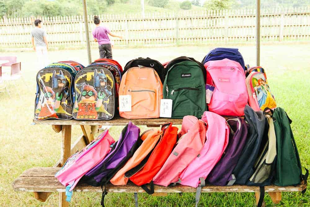 chaa creek corozalito funday school bags photo