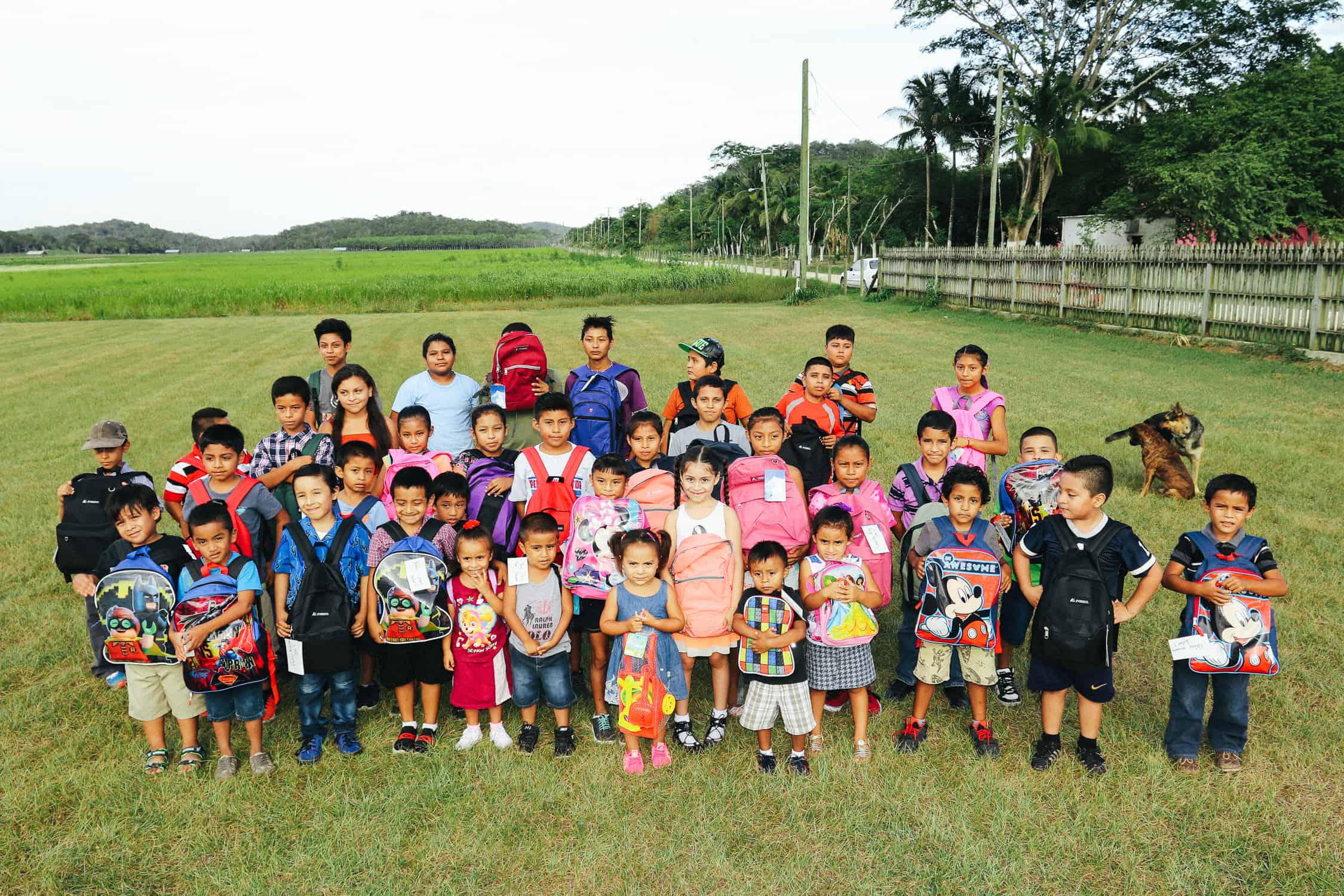 chaa creek corozalito funday group photo