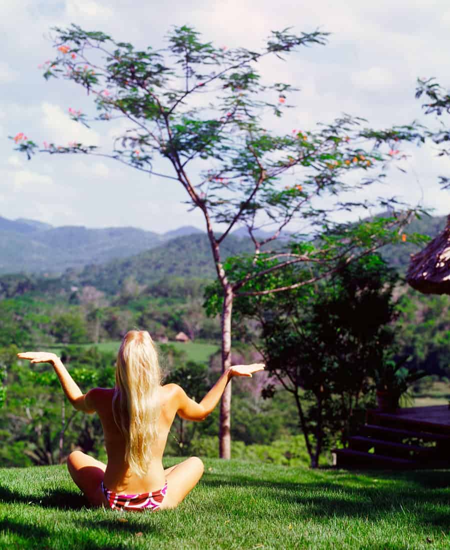 belize healthy vacations yoga at chaa creek