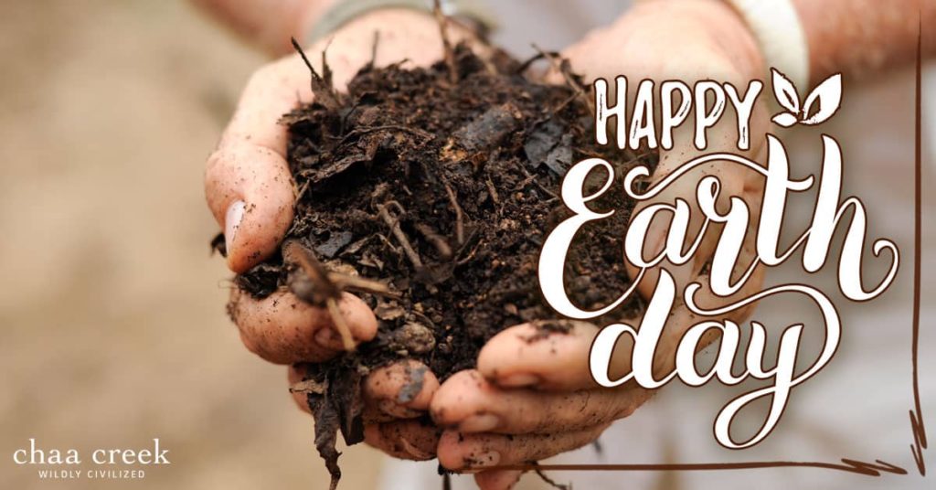 happy earth day 2020 Chaa Creek header