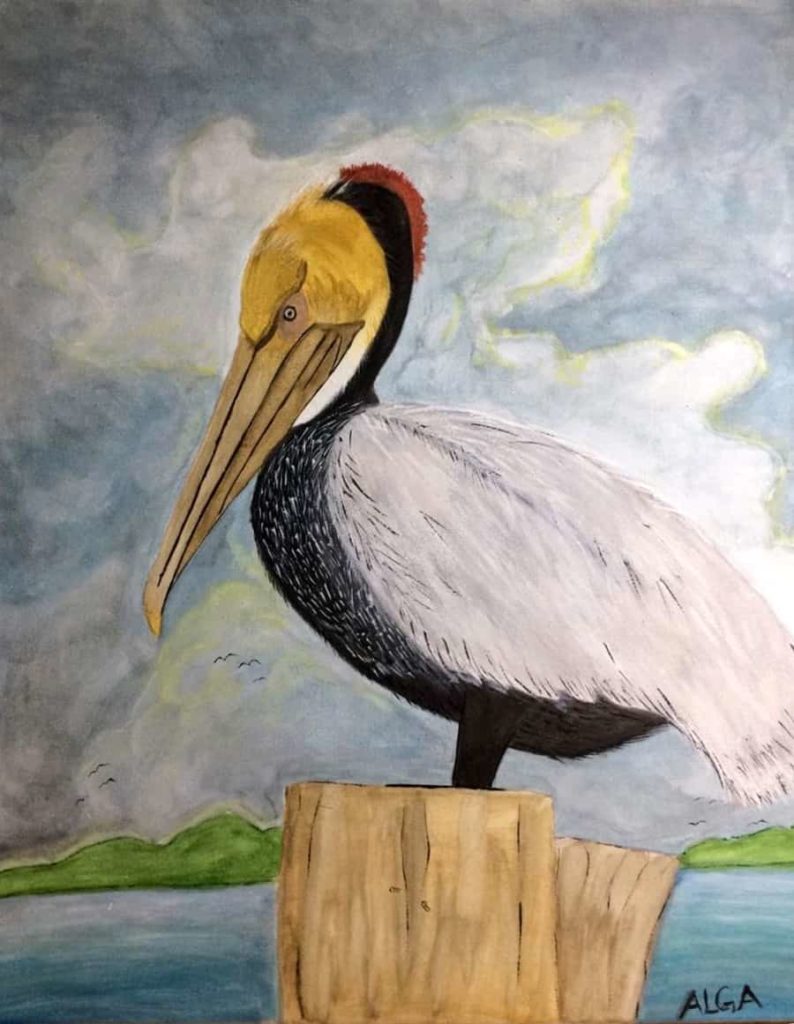 color belize art competition second prize winner avani august