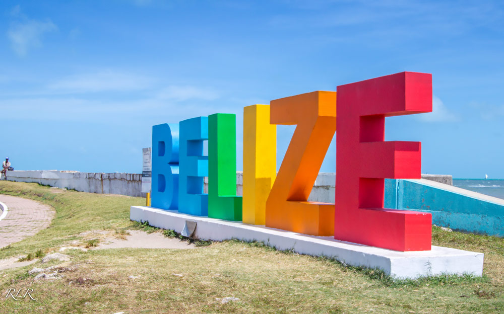belize city signage baron bliss park