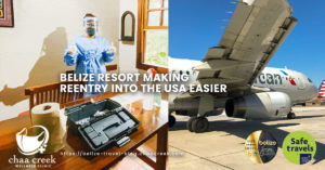 Belize resort making reentry to the USA easier