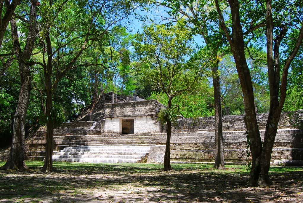 Cahal Pech Mayan Ruin in Belize