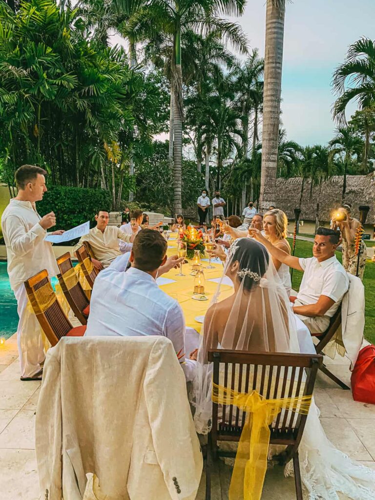 belize wedding vows renewal at chaa creek resort
