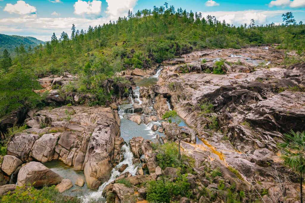 rio on natural swimming pools in mountain pine ridge