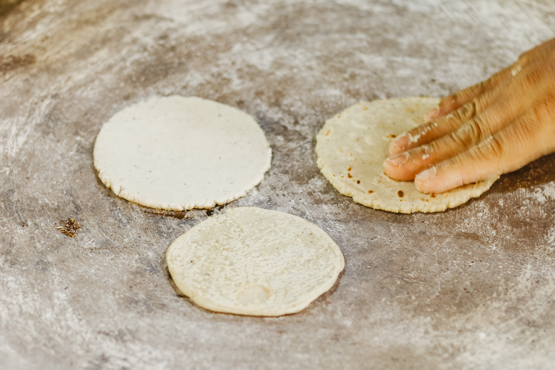 Making Corn Tortillas