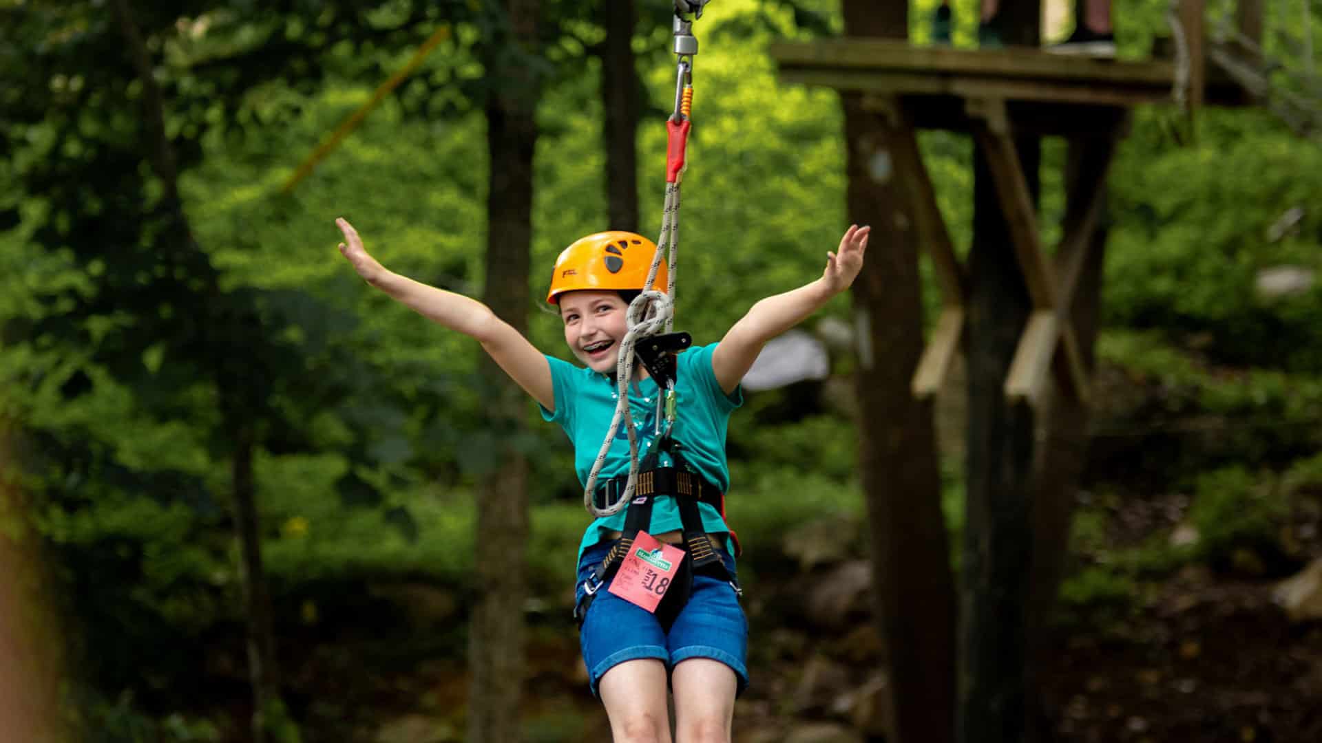 zipline adventure with kids in belize