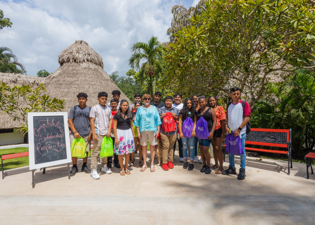 scholarship students the lodge at chaa creek 