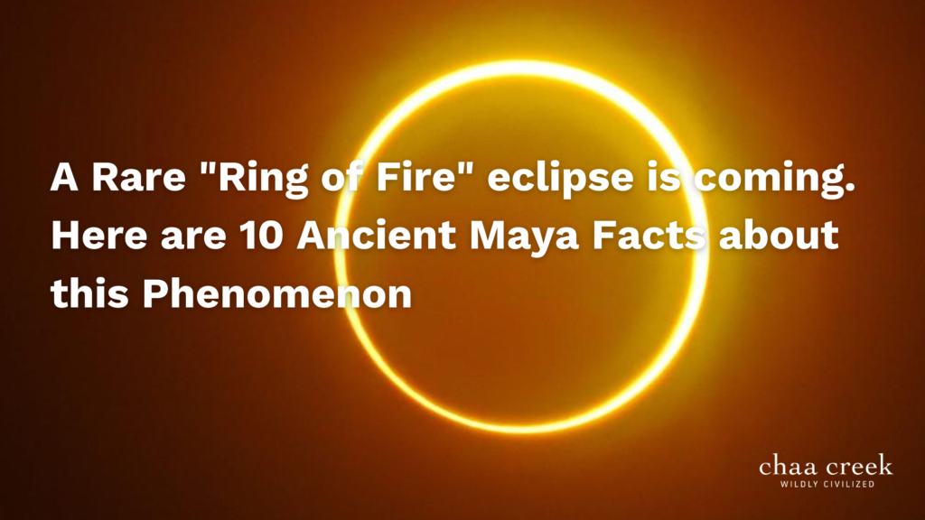 A Rare Ring of Fire eclipse is coming. Here are 10 ancient Maya