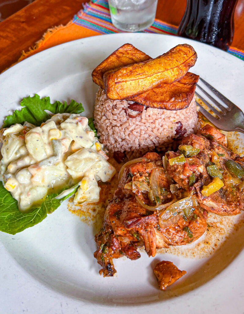 Rice and Beans Belize Chaa Creek 