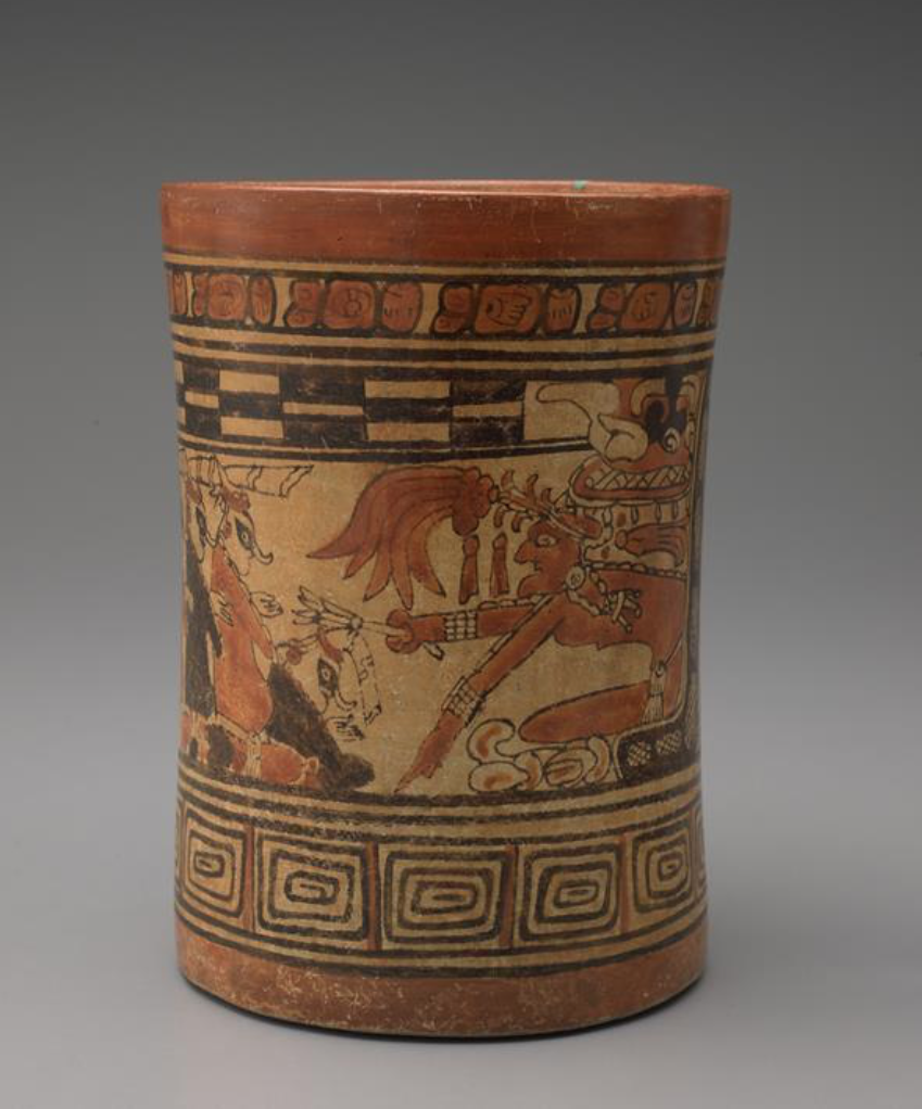 Maya pottery 