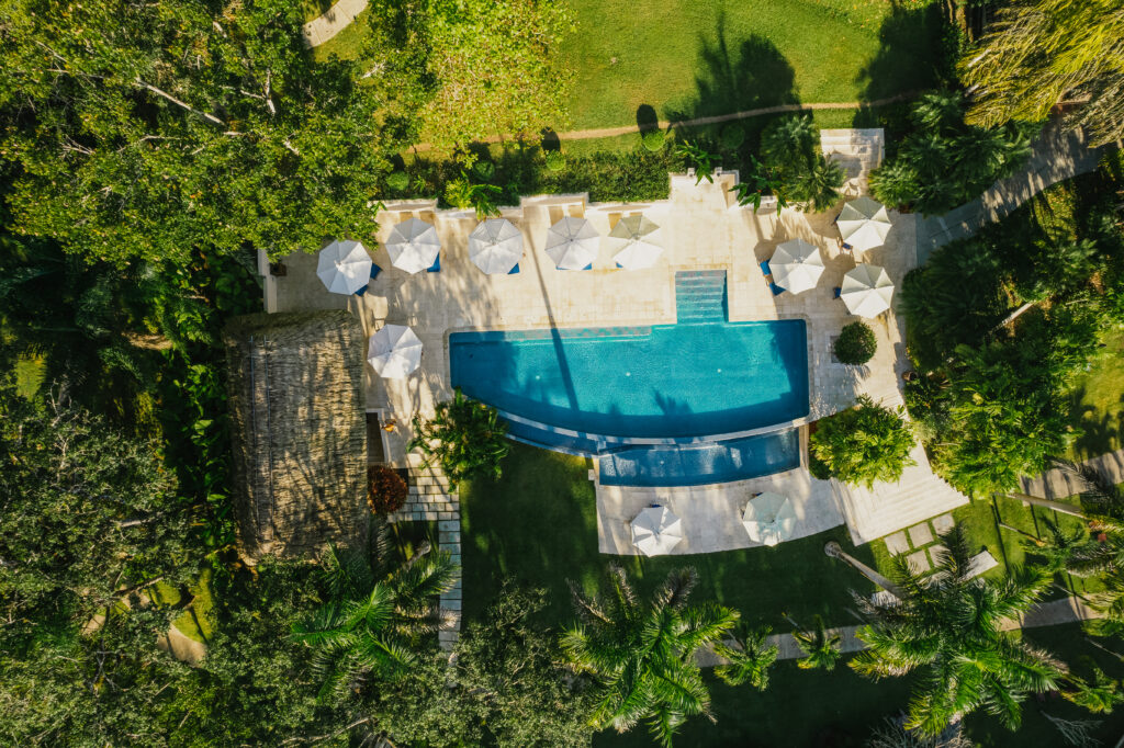 Chaa Creek pool summer escape 