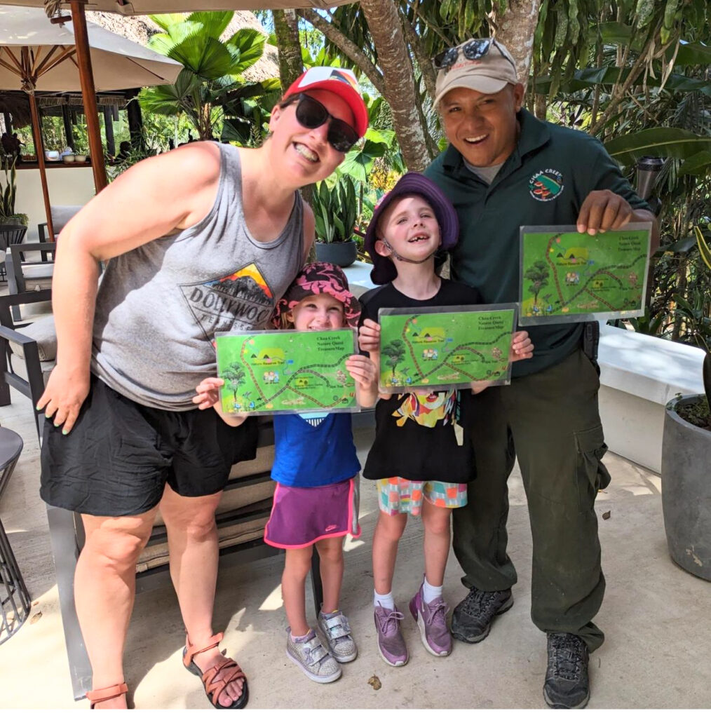 Guests at the Lodge at Chaa Creek Experience 