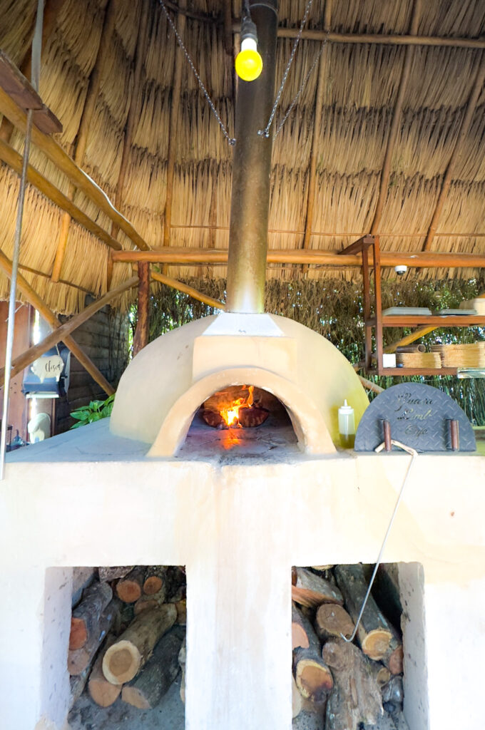 Fire wood oven