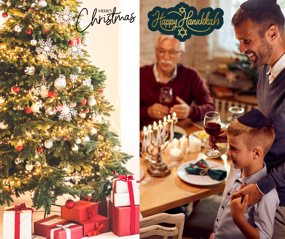 christmas and Hanukkah 