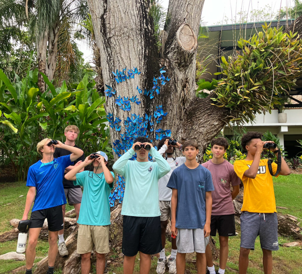 Student Groups at Chaa Creek
