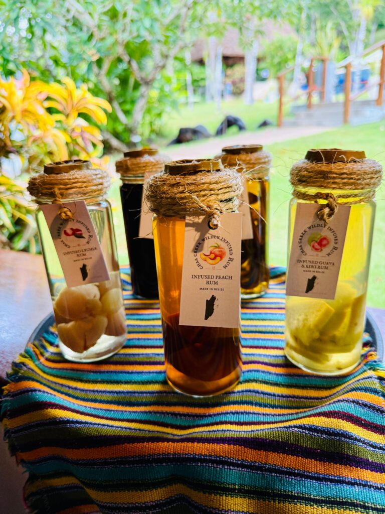 Chaa Creek Infused Rums