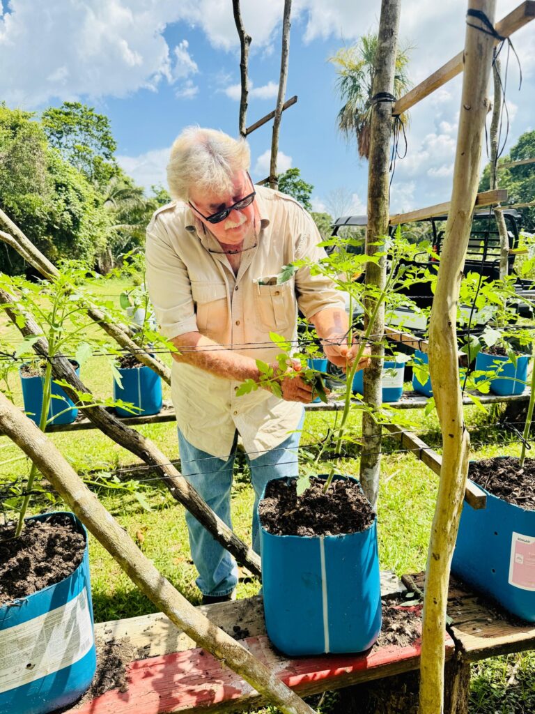 Founder Mick Fleming Chaa Creek Maya Farm 