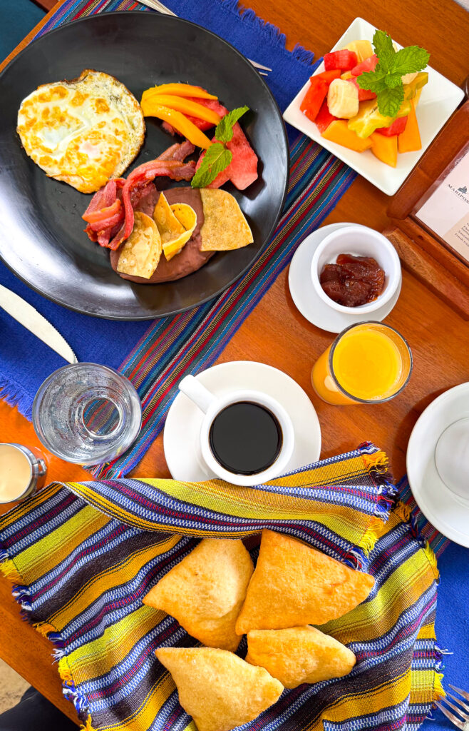 Belizean Breakfast Chaa Creek Belize Vacation 