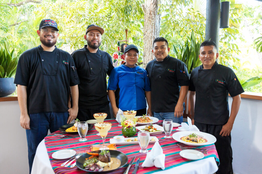 Farm to table chaa creek Restaurant 
