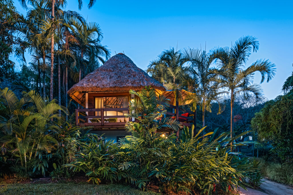 Eco resort the lodge at Chaa Creek 